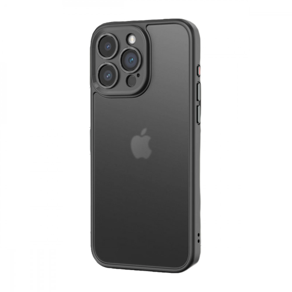 Rock Guard Touch Protection Case Anti-drop Lens Protection iPhone 15 Pro Max — Titanium Black