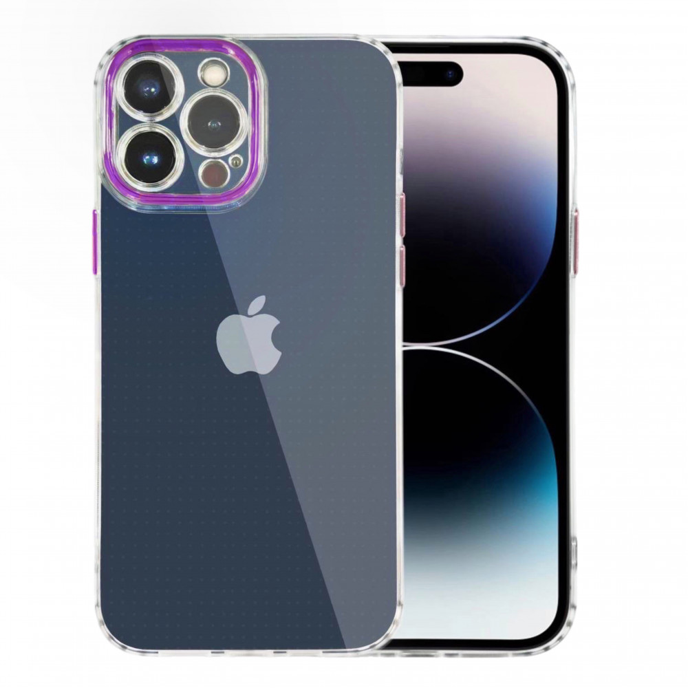 Skin TPU Case  iPhone 14 Pro Max — Purple