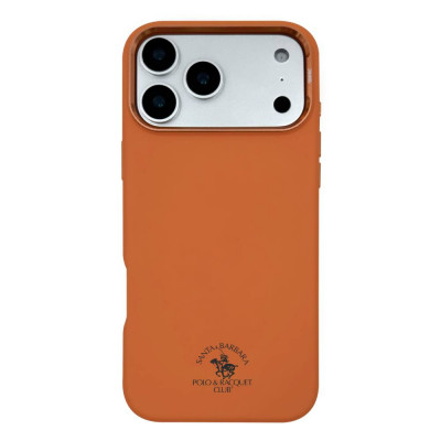 Шкіряний чохол Polo Simon з MagSafe &mdash; iPhone 17 Pro/iPhone 18 Pro &mdash; Orange