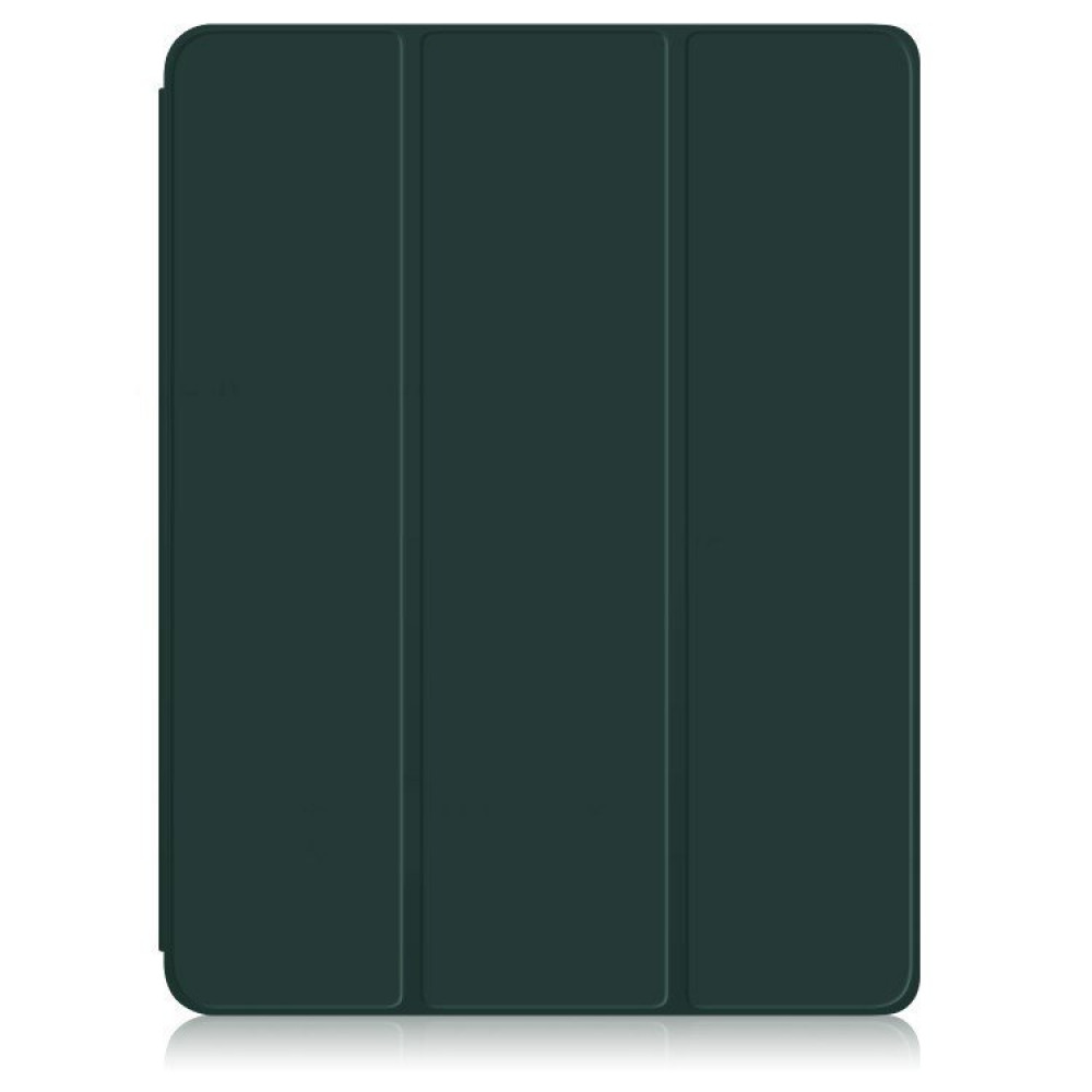 Tri-fold flat with pen slot Book Case iPad 10.9"/11"  — Dark Green