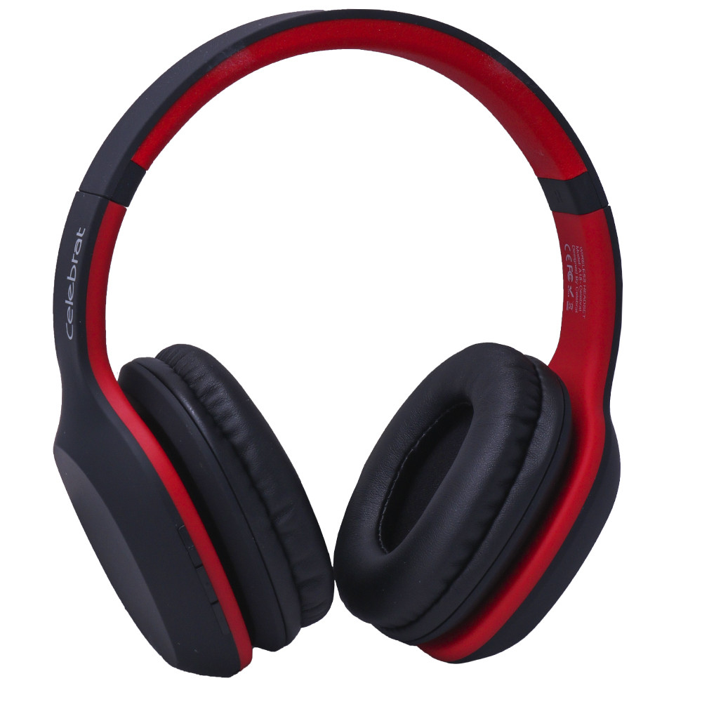 Навушники Bluetooth Celebrat A18 — Red