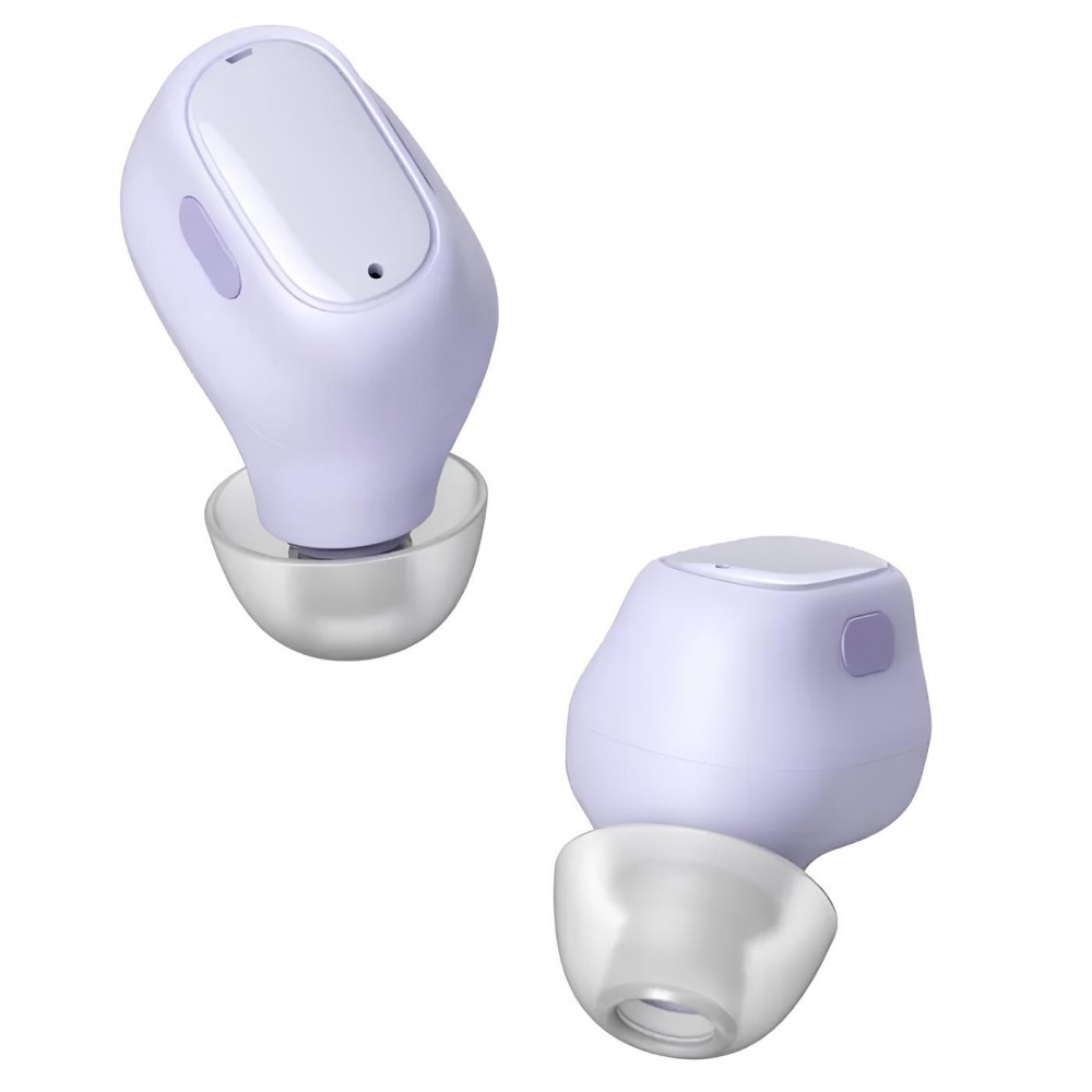 Bluetooth гарнітура TWS — Baseus (NGTW2400) EncokWM01 — NGTW240005 Purple