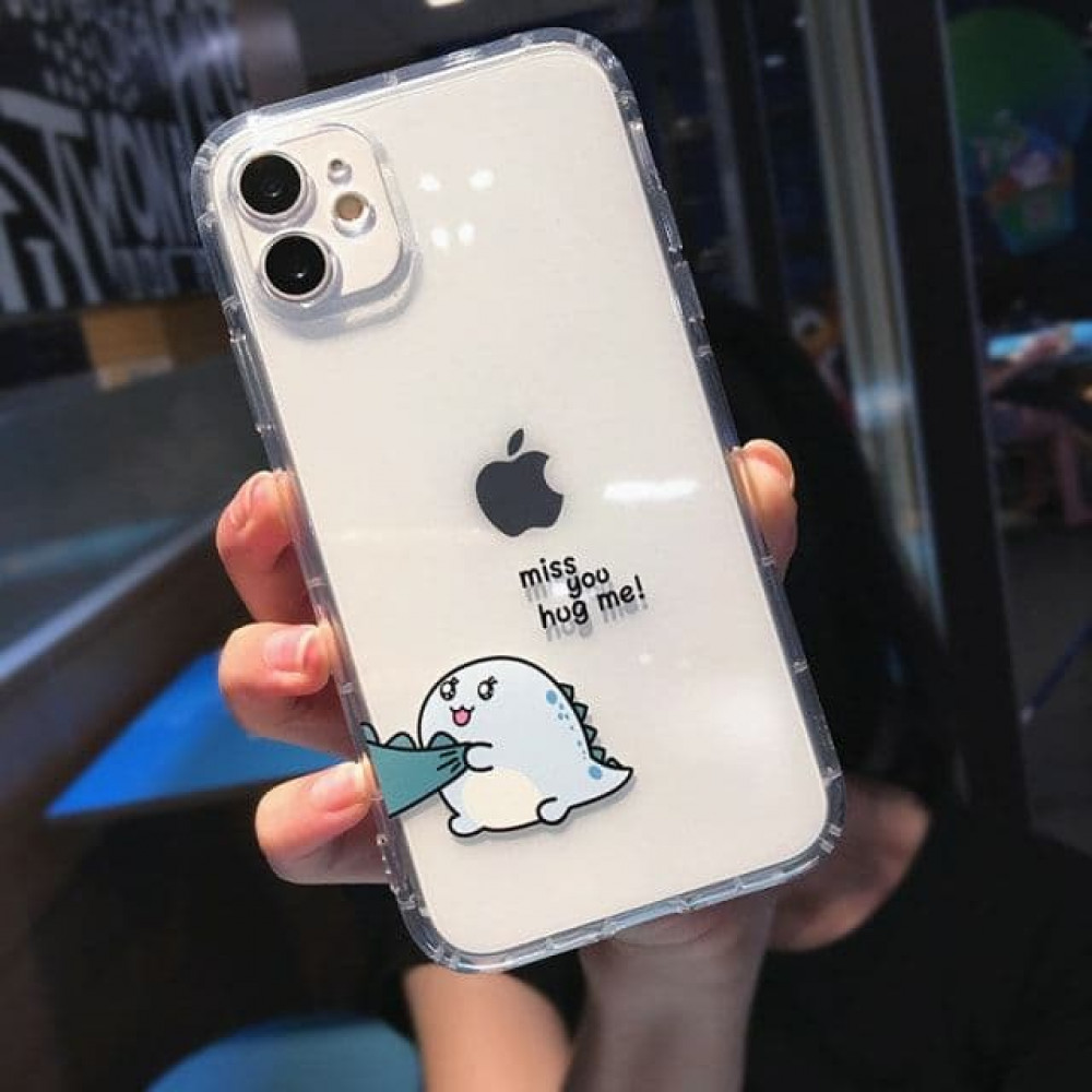 Cute Cartoon Animal Dinosaur TPU Case  iPhone 13 Pro 6.1" — Design 2