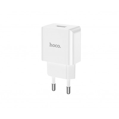 Home Charger | 2.1A | QC3.0 &mdash; Hoco C106A &mdash; White