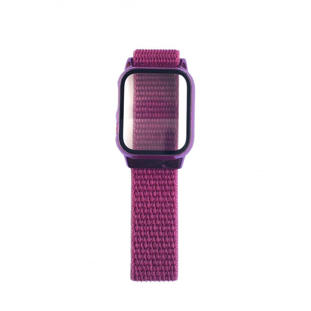 Ремінець Nylon with protective case — Apple Watch  40 mm — Purple