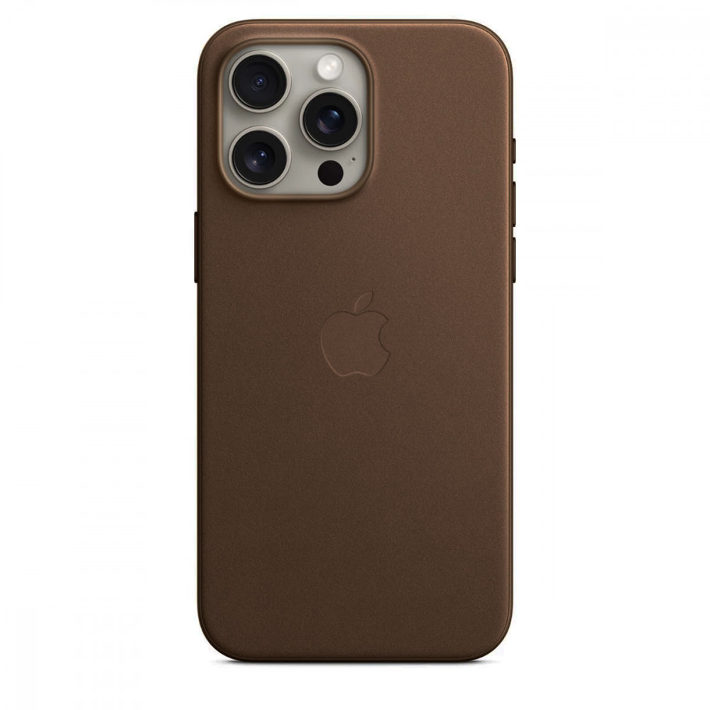 Leather Case With Magsafe iPhone 15 Pro — Taupe