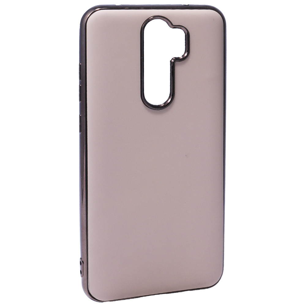 Matte Silcone Case — Xiaomi Redmi Note 8 Pro (No Logo) — Gold