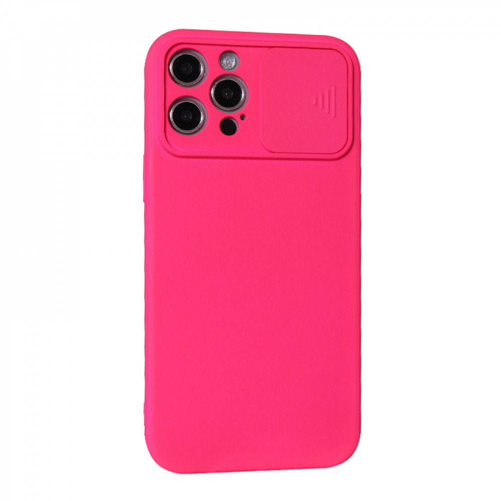 Security camera TPU Case iPhone 12 Pro Max 6.7" — Hot Pink