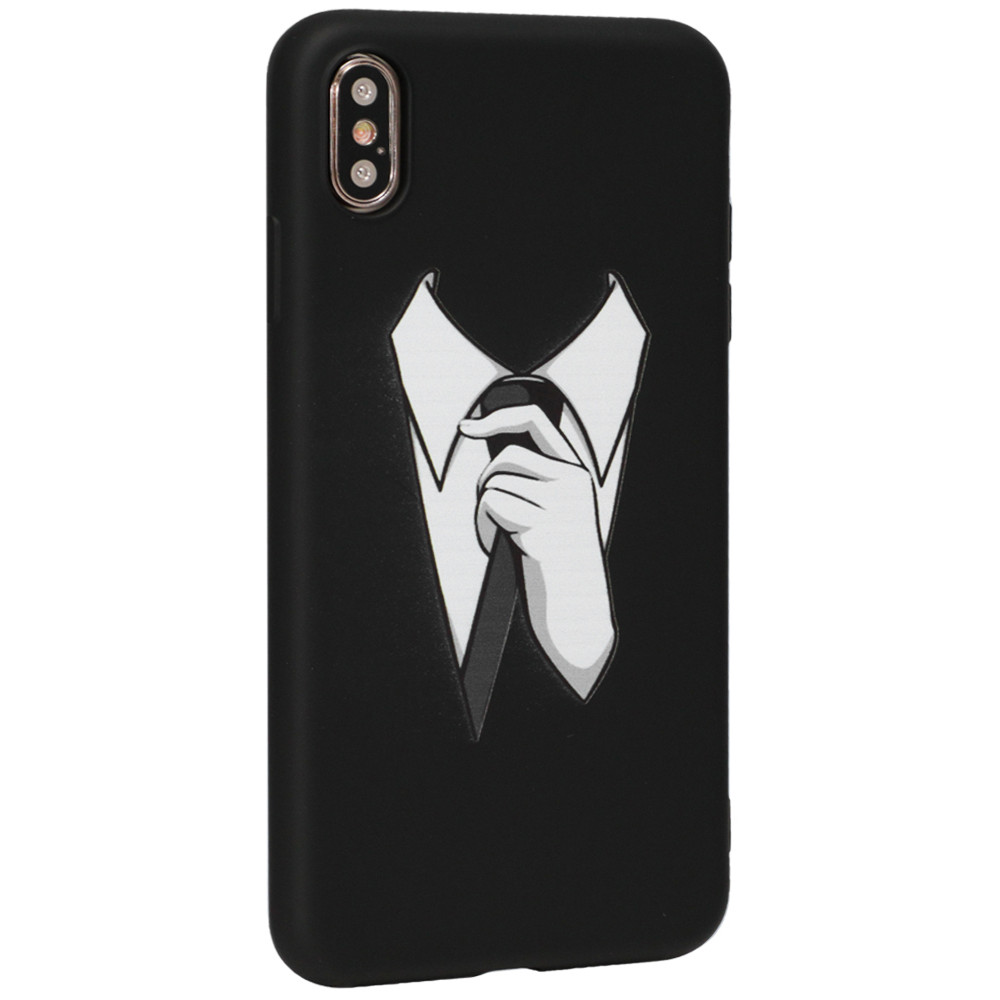 Viva Print Case  iPhone XS Max — 26 Black Tie