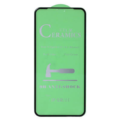 Защитное стекло Ceramic glass iPhone Xr ; 11