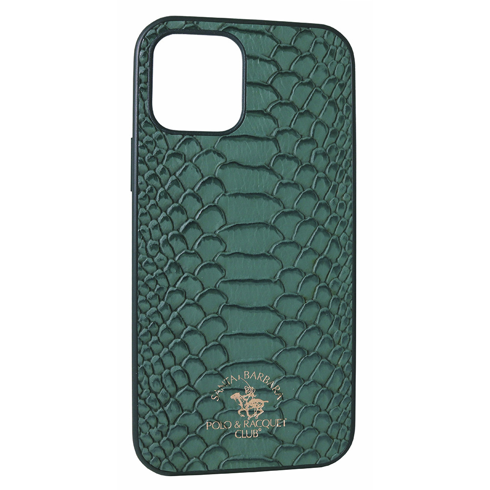 Polo Knight Leather Case iPhone 12 Mini 5.4" — Green