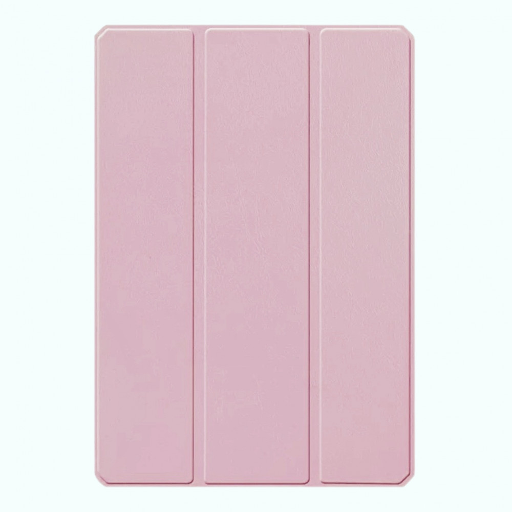 Tri-fold flat with pen slot Book Case iPad 10,2"  — Pink