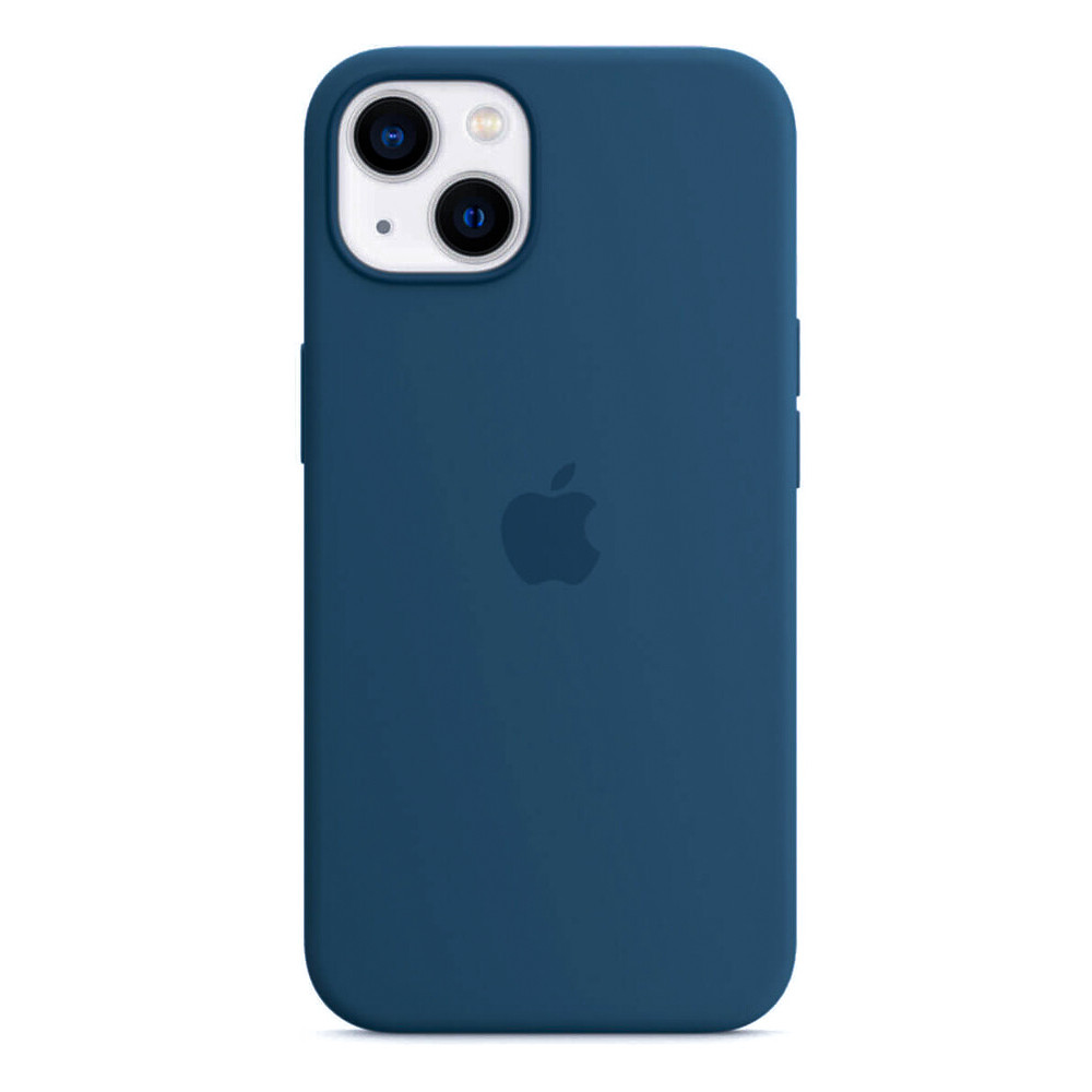 Original Silicone Case Full Size iPhone 14 6.1" — Midnight Blue (8)