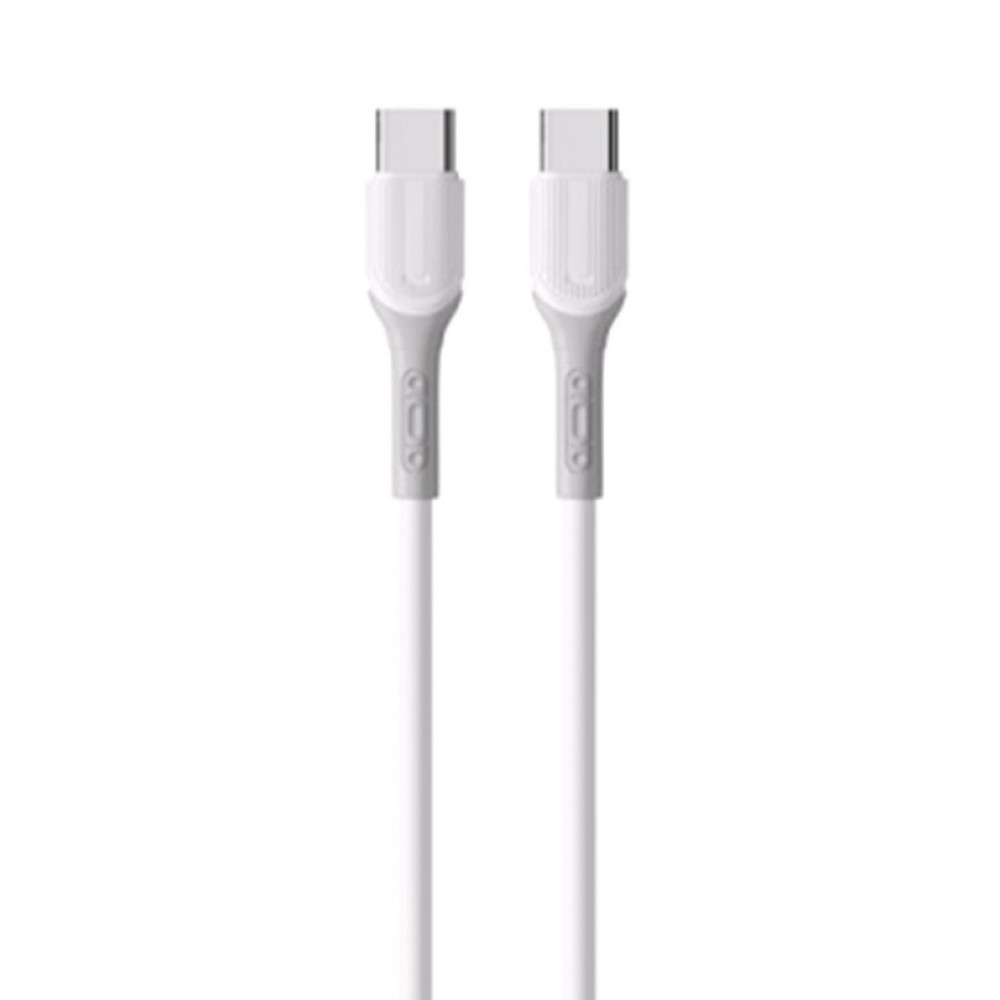 Кабель USB C to C PD WiWU Armor Wi-C005C — White