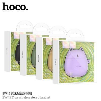 Купить Bluetooth гарнітура TWS Hoco EW45 &mdash; Forest cat Ц-000073485 - KMT5