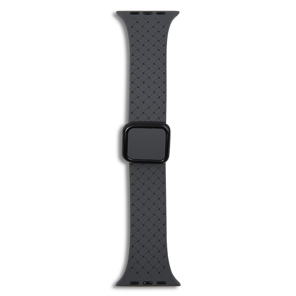 Ремінець Fabric pattern Design Apple Watch 38 mm 40 mm 41 mm — Grey