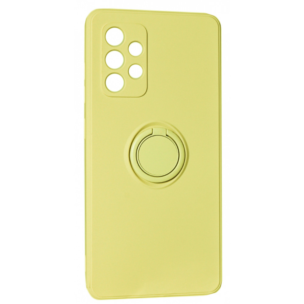 Ring Silicone Case Samsung A32 (A325F) — Mellow Yellow