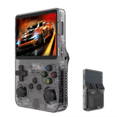 Портативна ігрова ретро-консоль R36S, 3,5&Prime; IPS 640&times;480, 1 ГБ RAM, Linux &mdash; Black