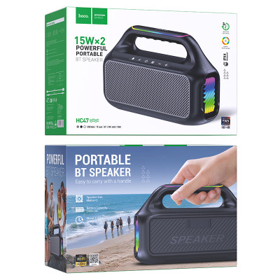 Купить Bluetooth Speaker Hoco HC47 &mdash; Black Ц-000083190 - KMT5