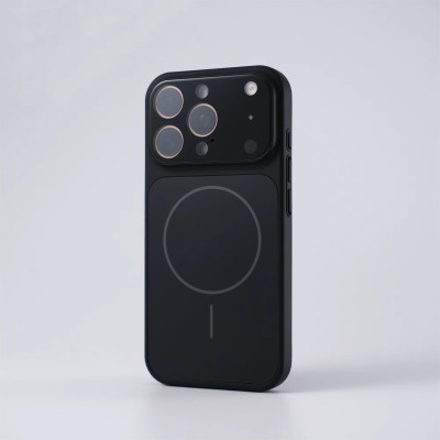 AG Glass Case With MagSafe &mdash; iPhone 15 Pro Max &mdash; Black
