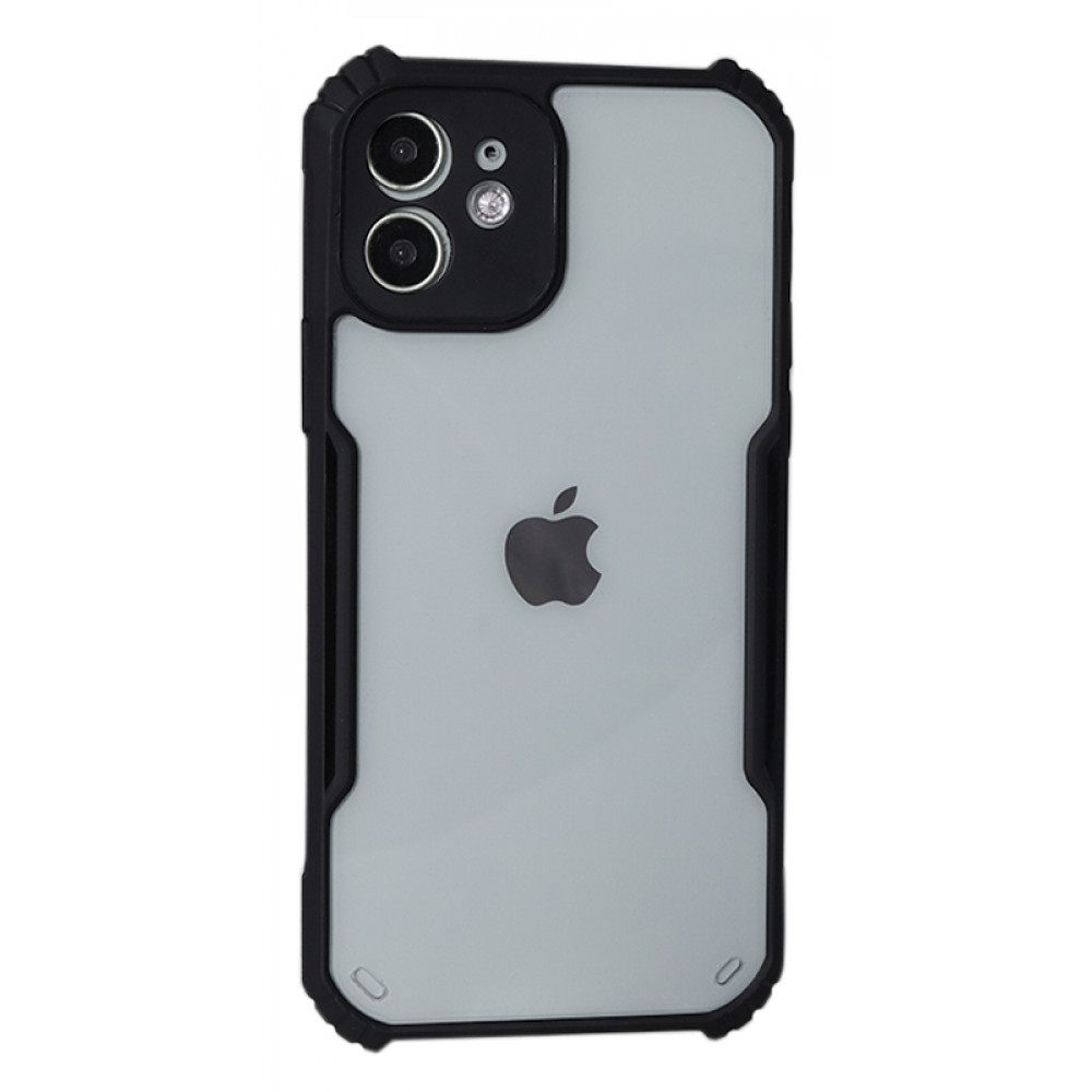 Bracket TPU Plastic Case  iPhone 12 6.1" — Black