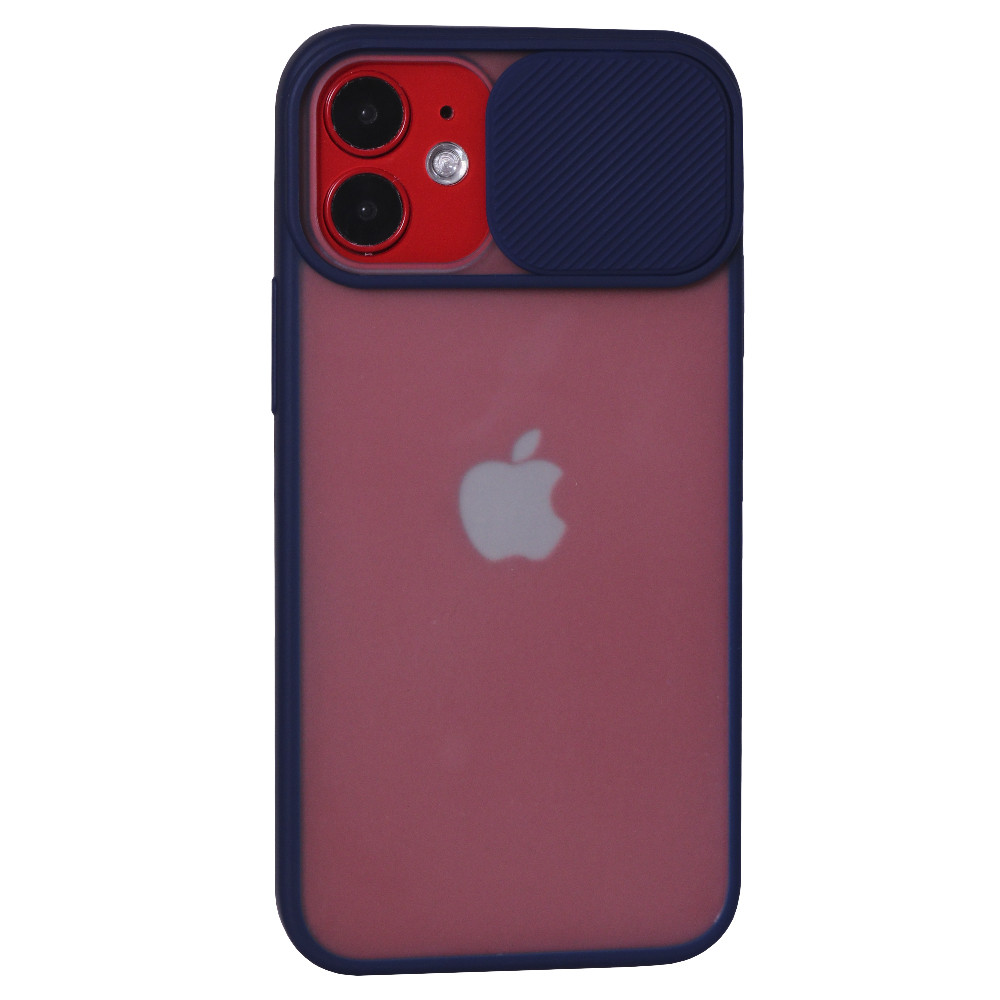 Security camera TPU Plastic Case iPhone 12 Mini 5.4" — Deep Blue