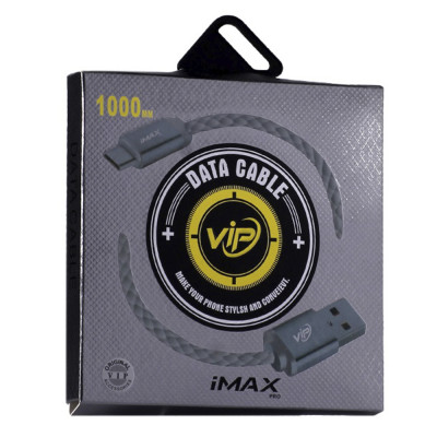 Купить Кабель Micro 2.4A (1m) iMax Leather White Ц-000039505 - KMT5