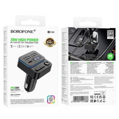 Купить Fm Modulator MP3 Borofone BC60 Ц-000082842 - KMT5