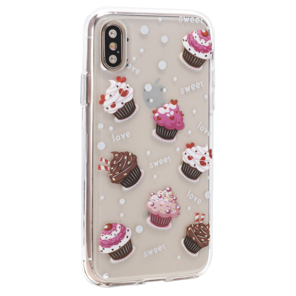 Fancy TPU Case iPhone Xs Max — Cake