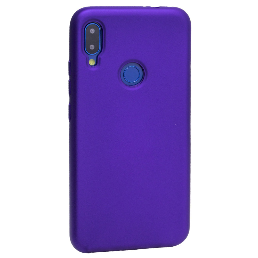 Original Silicone Case Xiaomi Redmi Note 7 — Purple