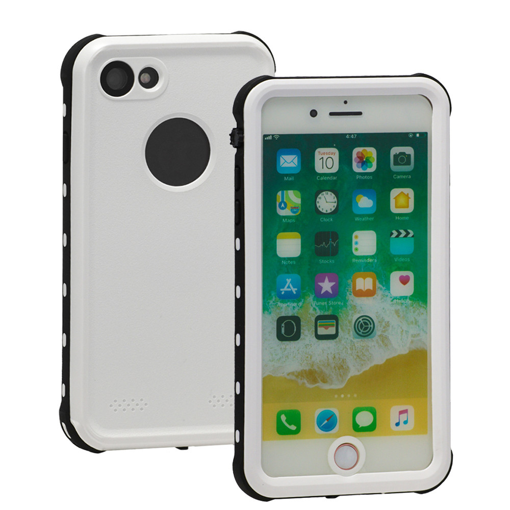 Waterproof TPU Case iPhone 7 ; 8 — White