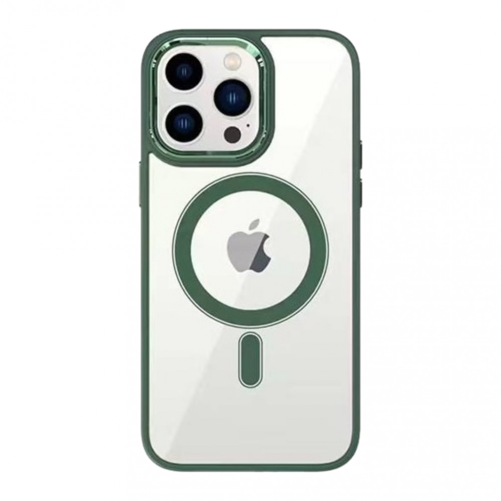 Color Clear Case with MagSafe iPhone 13 Pro — Green