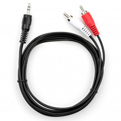Купить Cable Aux 3.5mm To 2 RCA Y Stereo (1.5m) Ц-000035246 - KMT5