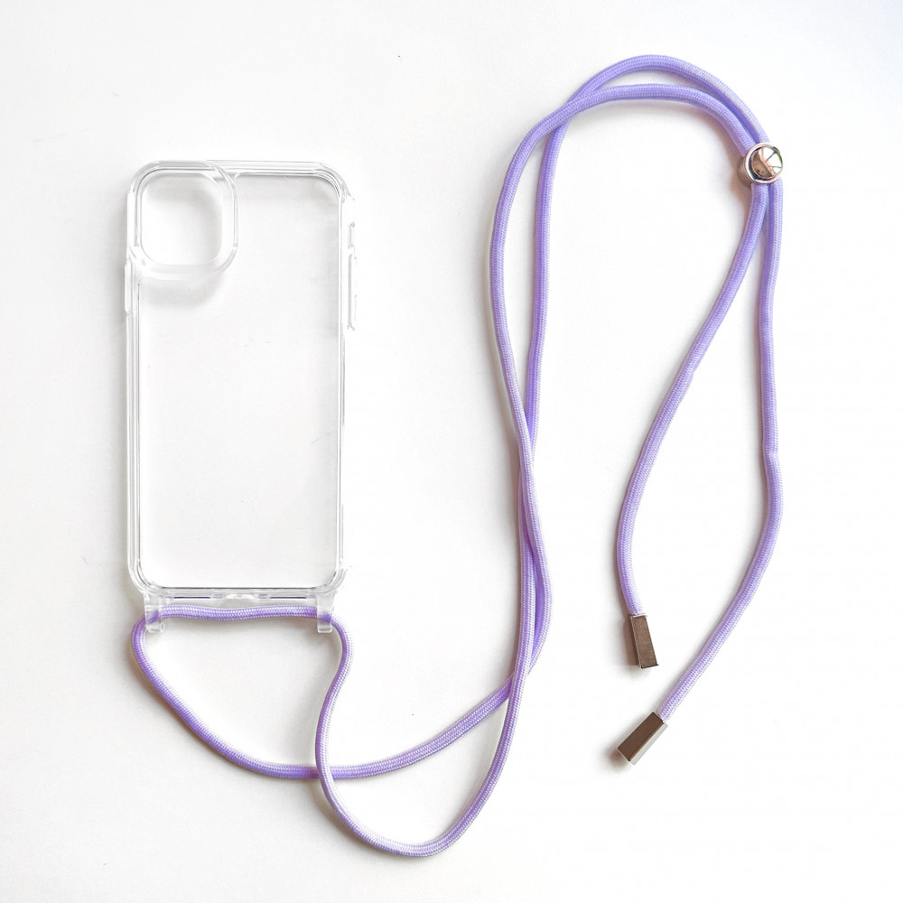 Cord TPU Case — iPhone 14 Plus — Lilac