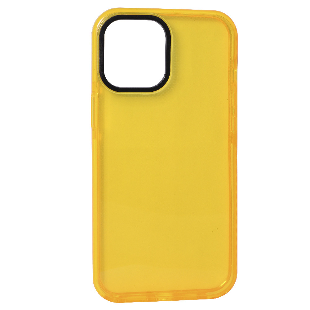 Neon TPU Case iPhone 12 Mini 5.4" — Yellow