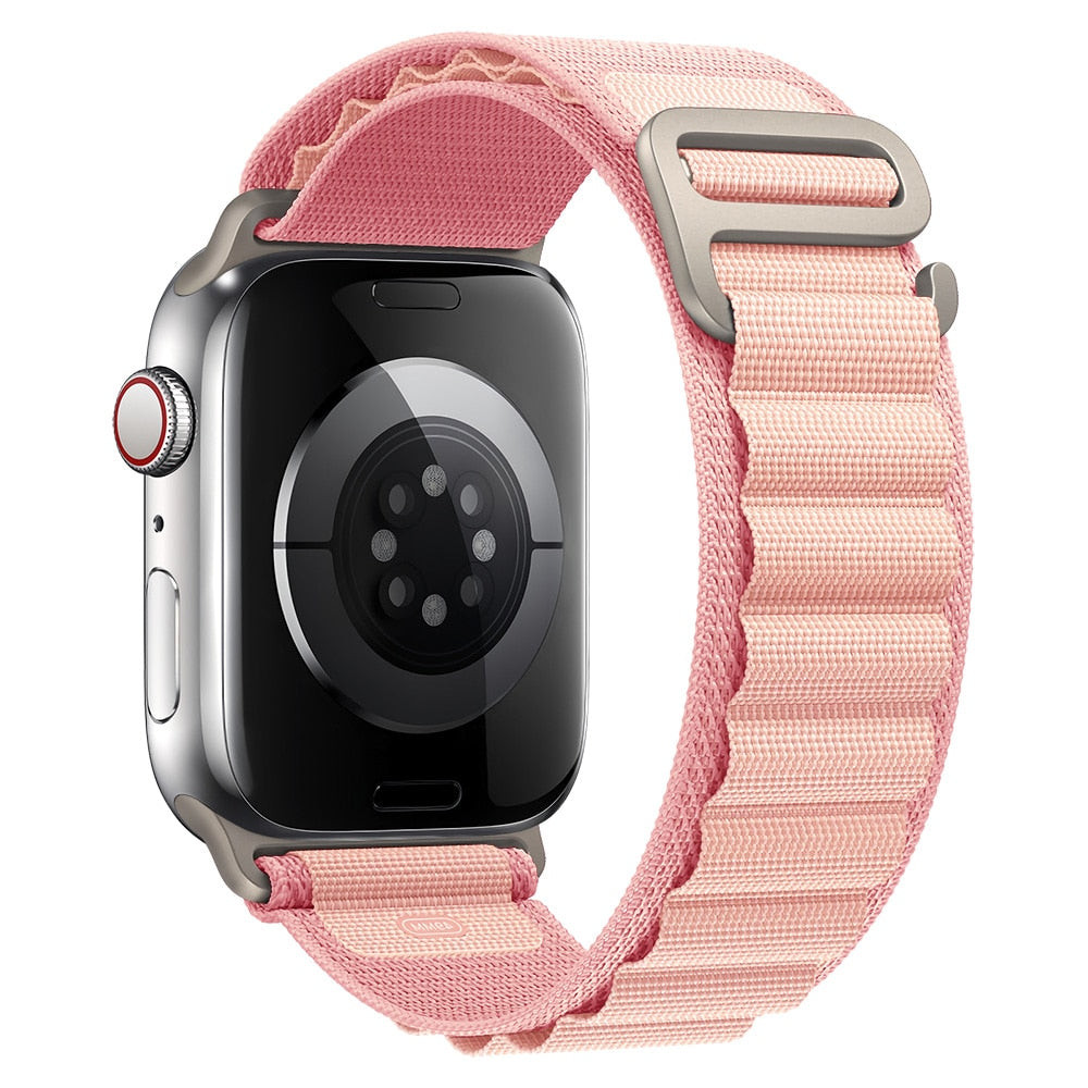 Ремінець Alpine Loop Design Apple Watch 38 mm 40 mm 41 mm — Pink