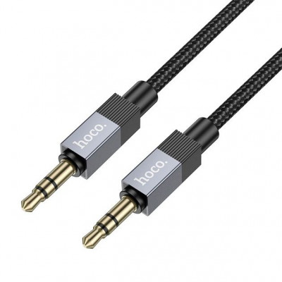 Cable Aux (1m) &mdash; Hoco UPA32 &mdash; Black