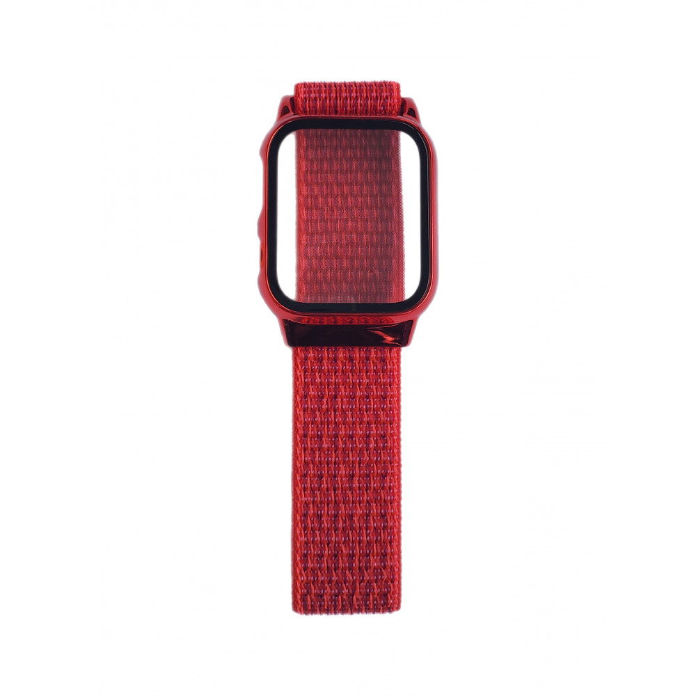 Ремінець Nylon with protective case — Apple Watch  40 mm — Red