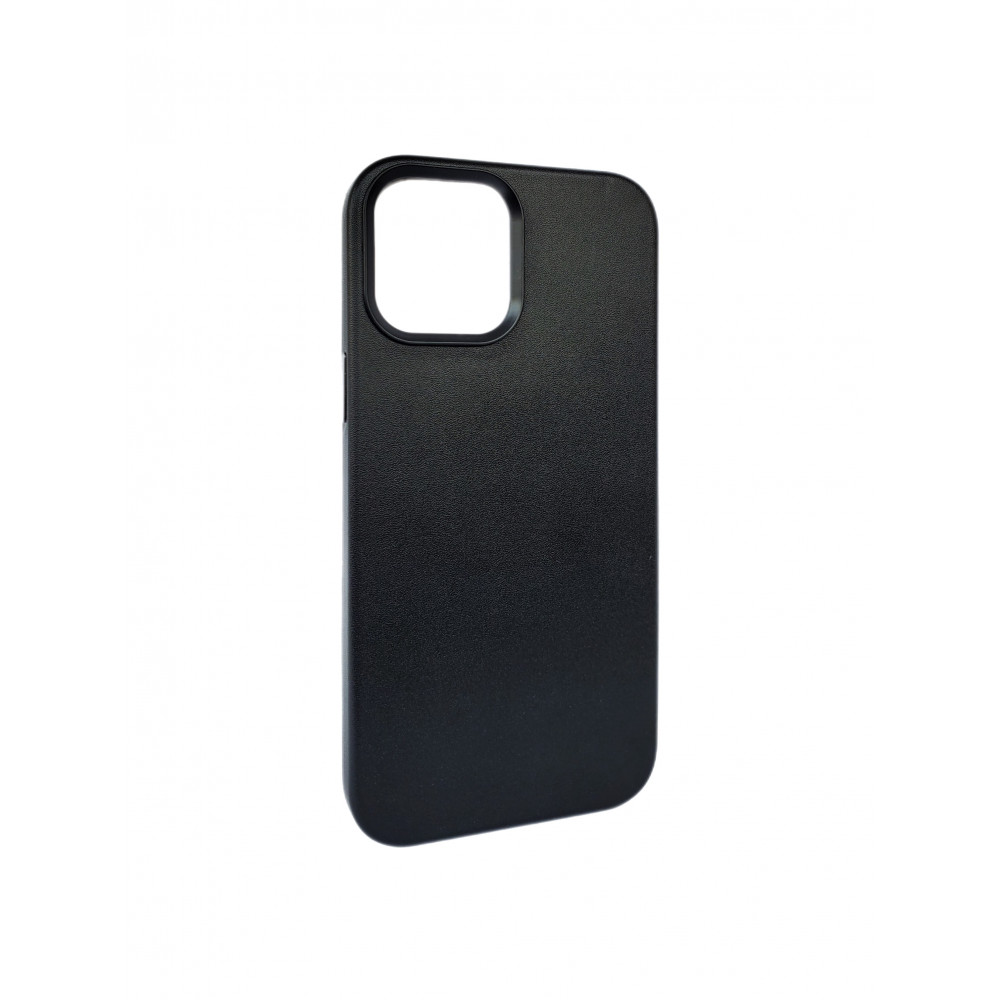 Leather Case with MagSafe no logo — iPhone 13  — Black