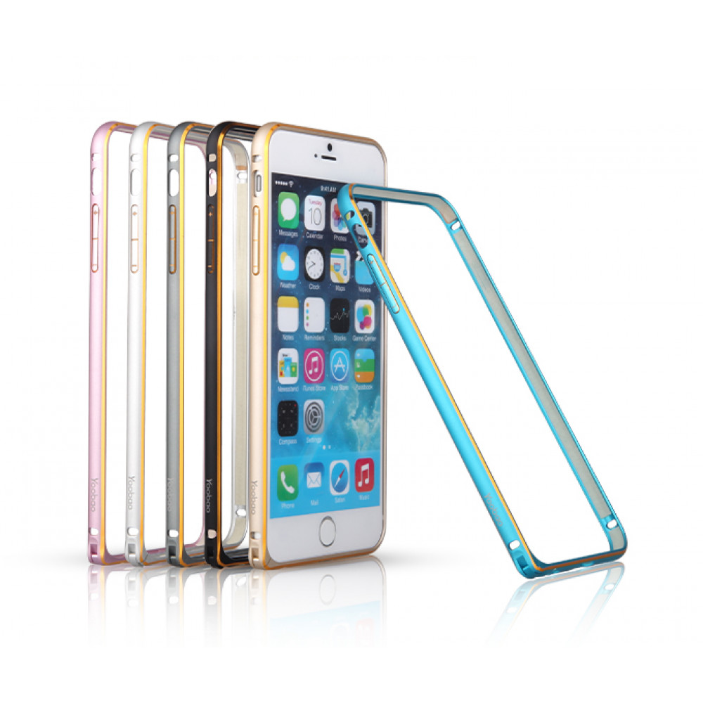 Yoobao Metal Aluminium Alloy Bumper iPhone 6S Silver