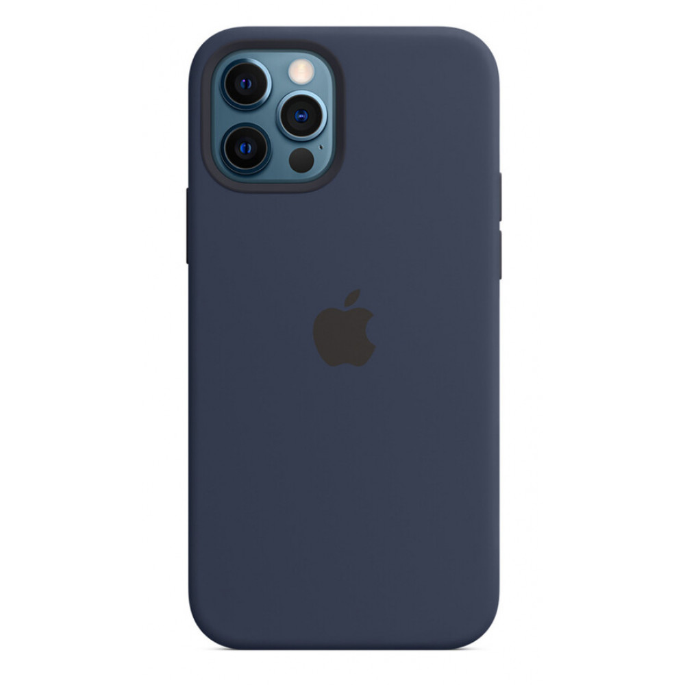 Original Silicone Case Full Size iPhone 13 Pro 6.1" — Midnight blue (8)