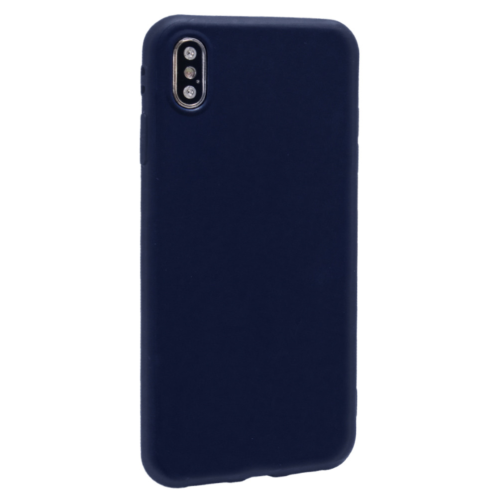 Jelly TPU Cover Case iPhone Xr — Dark Blue