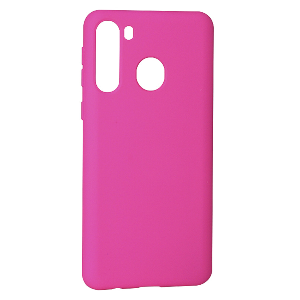 Original Silicone Case — Samsung A21 2019  — Hot Pink (13)