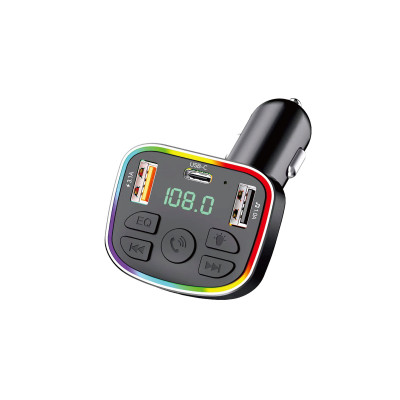 Fm Modulator MP3 | Car Charger | 3.0A | 2U | 1C &mdash; Earldom ET-M117