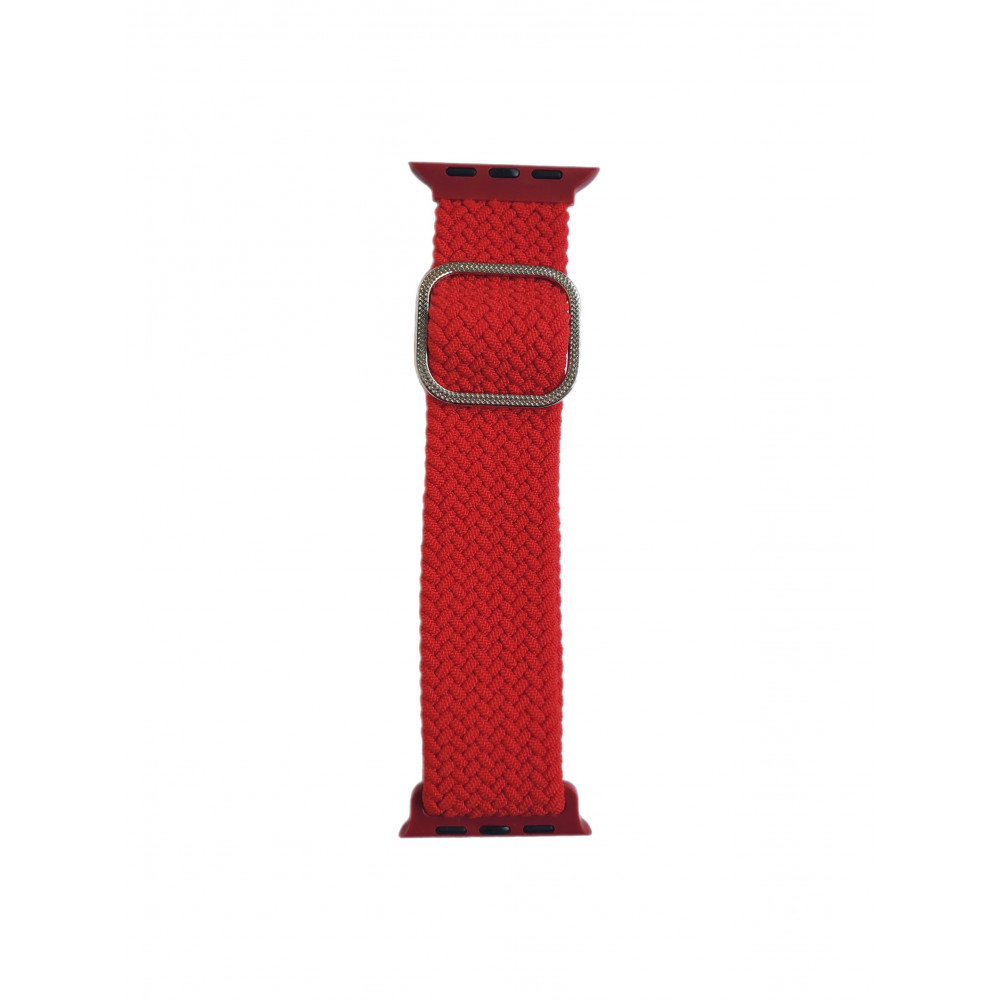 Ремінець Braided Apple Watch 42 mm 44 mm 45 mm 49 mm — Red