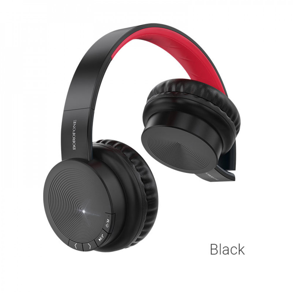 Навушники Bluetooth — Borofone BO11 Maily — Black