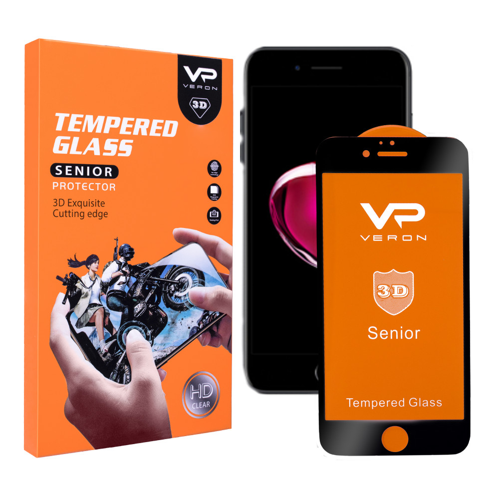 Захисне скло Veron 3D Curved Senior — iPhone X ; XS ; 11 Pro Black