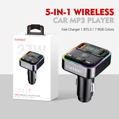 Купить Fm Modulator MP3 | Car Charger | 3.0A | 2U | 1C &mdash; Earldom ET-M114 Ц-000083537 - KMT5