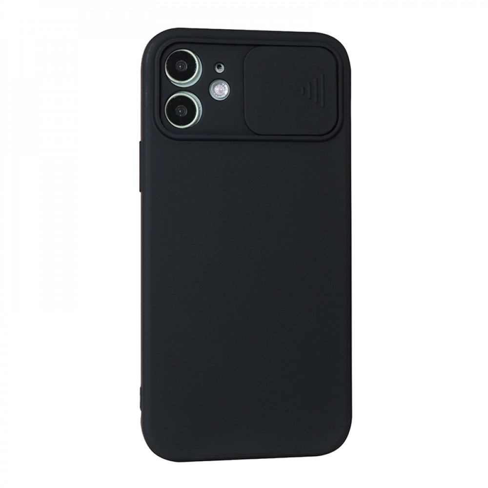 Security camera TPU Case iPhone 12 6.1" — Black