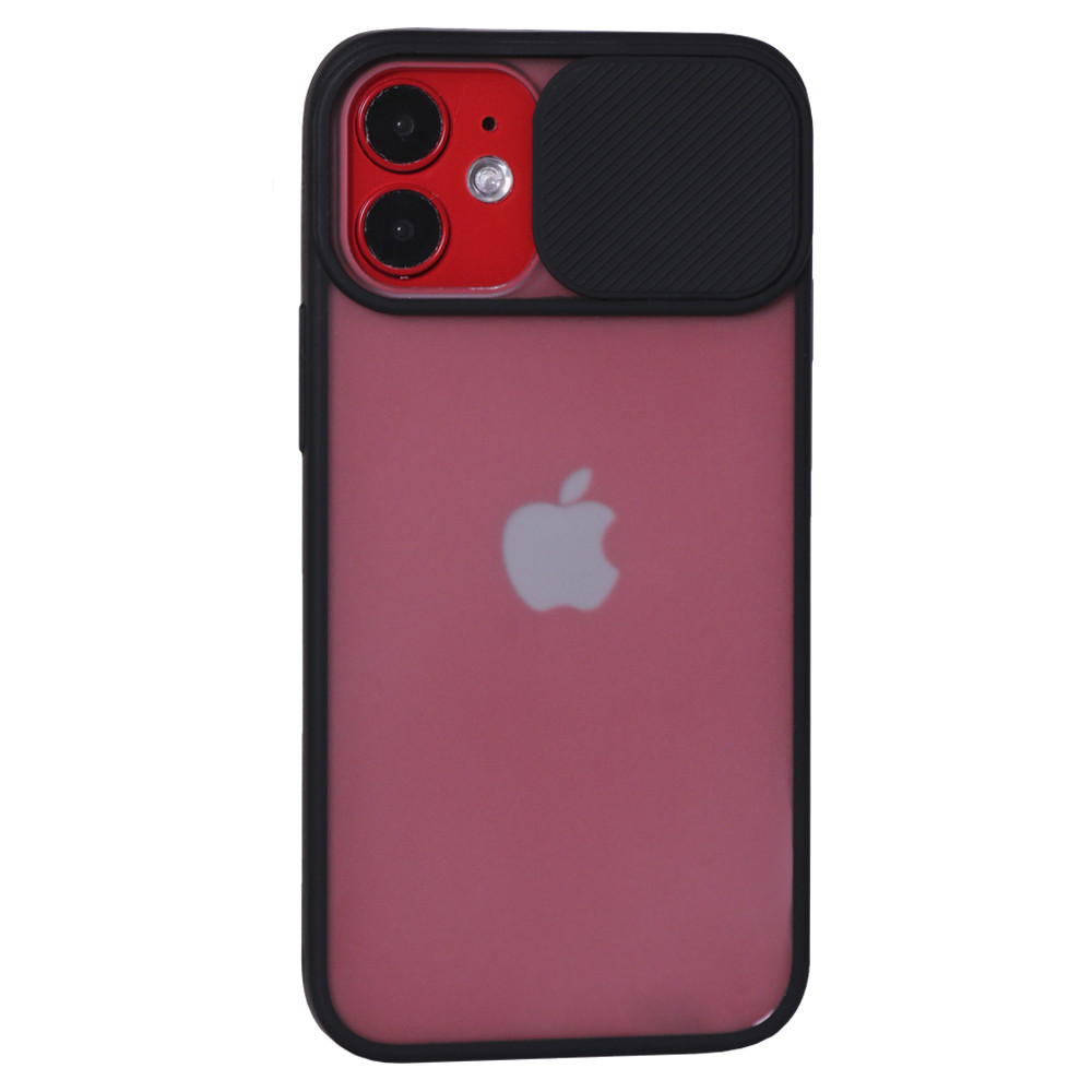 Security camera TPU Plastic Case iPhone 12 Mini 5.4" — Black